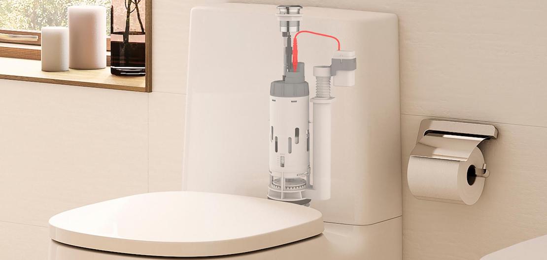 Installing a sensor toilet flush is easy | Roca UK Bathrooms