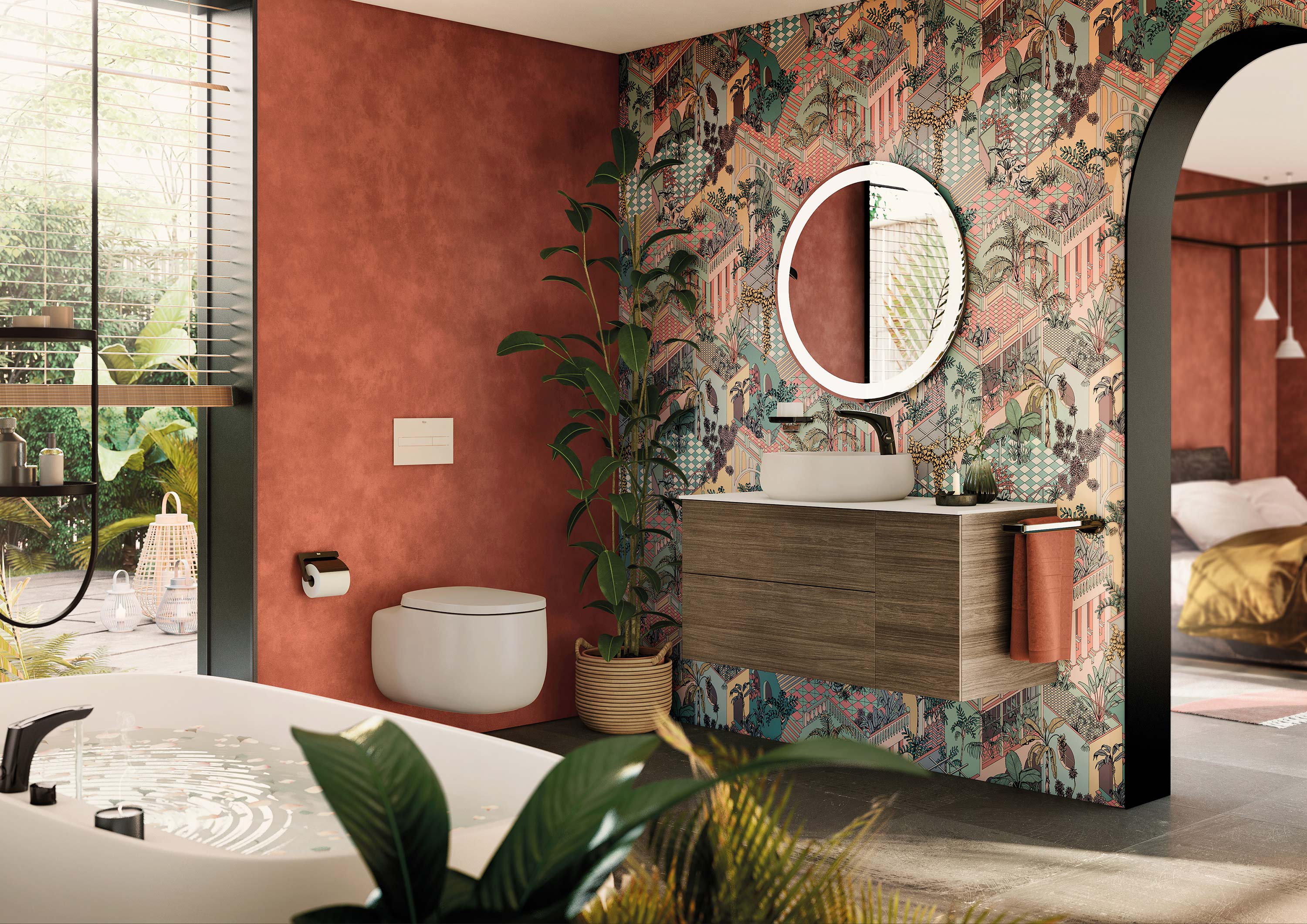 Mampara ducha Negra  Bathroom tile inspiration, Modern bathroom tile,  Bathroom interior