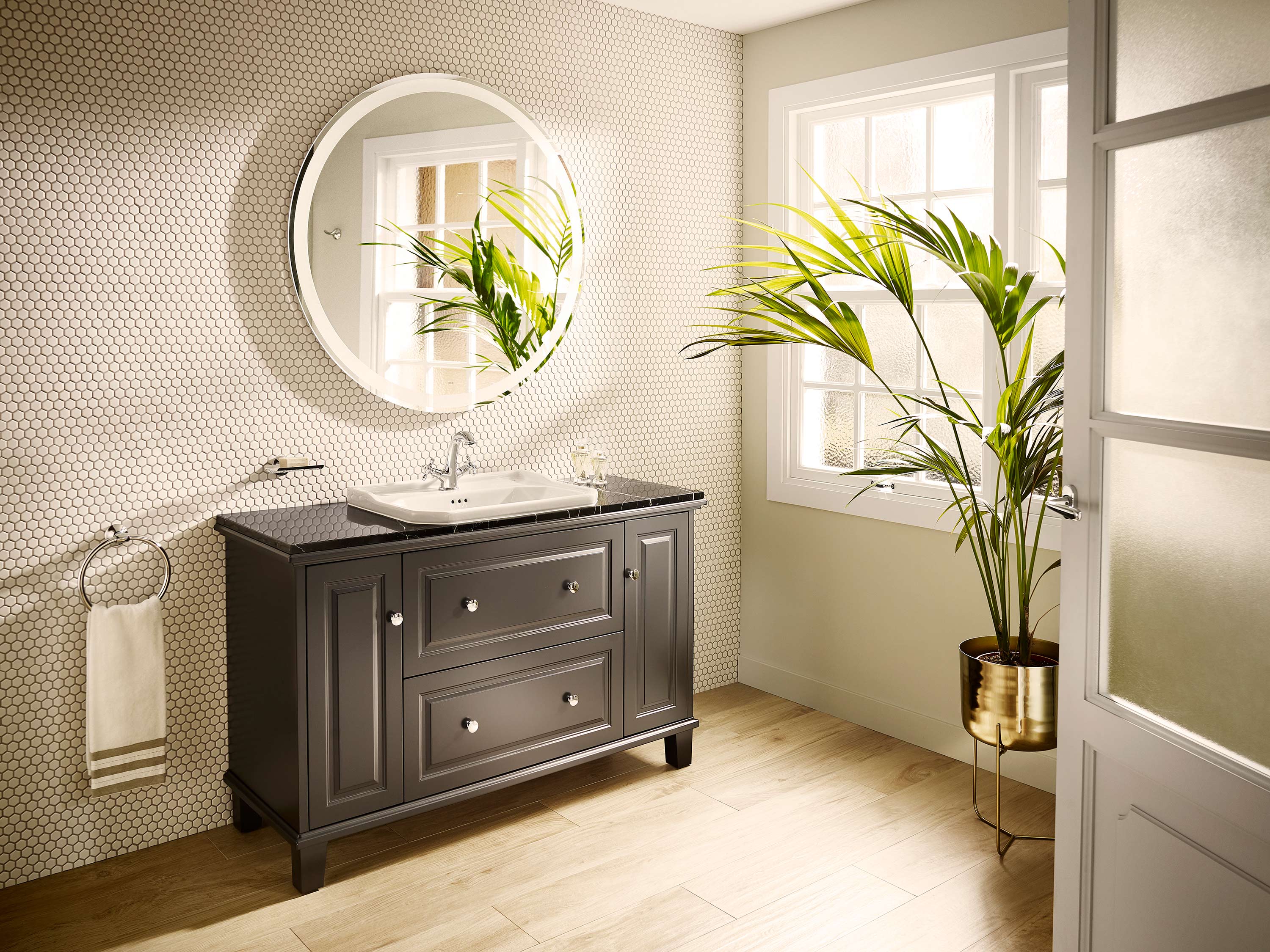 Rustic bathroom furniture with modern & stylish design | Roca Life