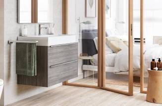 Bathroom storage for an easier morning routine