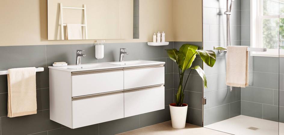 The Gap: A modern bathroom storage collection that has a lot to offer