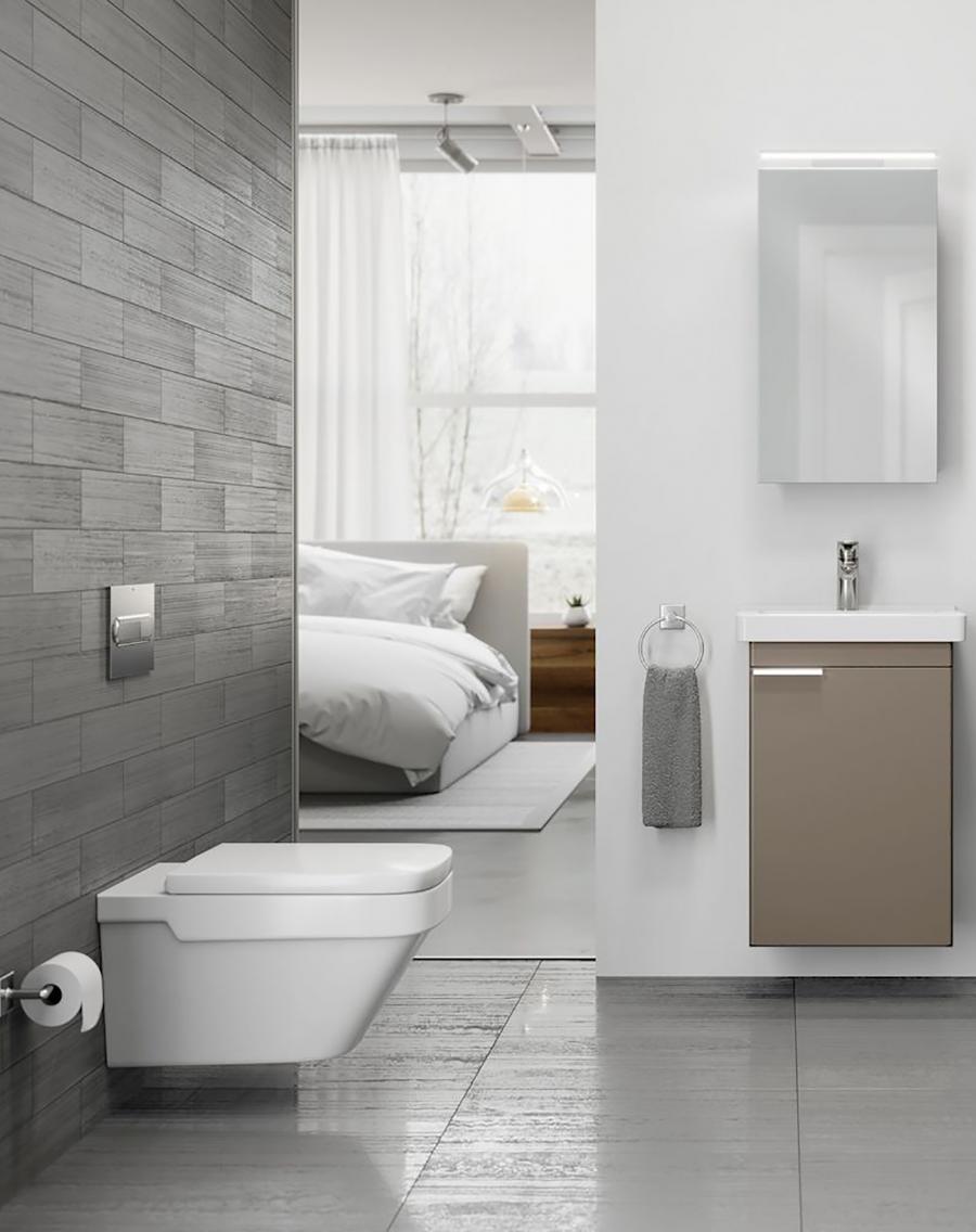 Compact toilets and vanity units with big benefits
