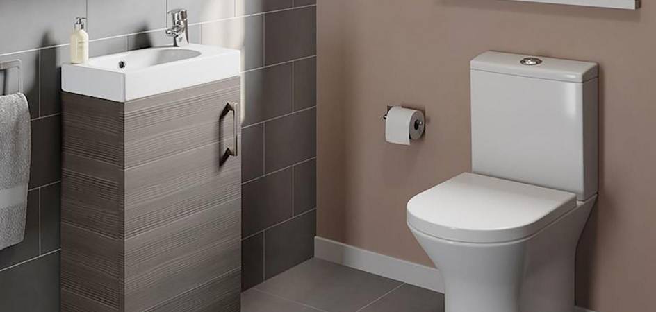 Small vanity units, compact and short-projection toilets: making the most of limited space
