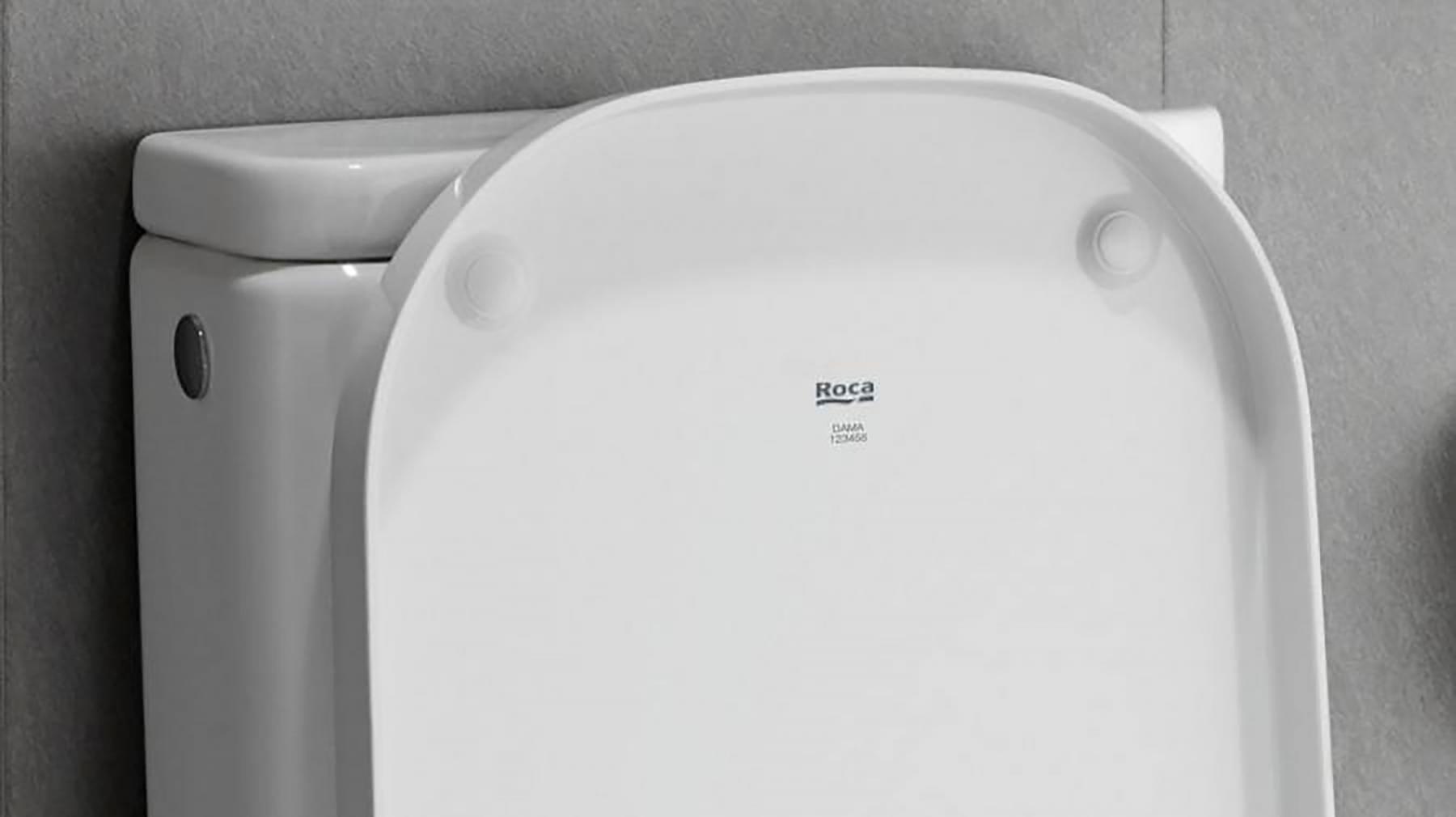 Roca Giralda Replacement WC Toilet Seat with Soft Closing Hinges 801462004  