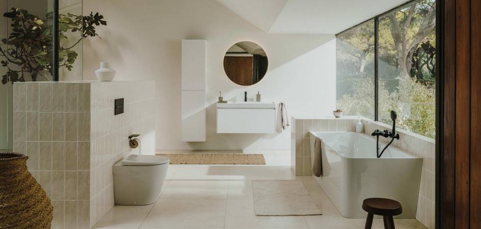 : Mediterranean-inspired bathrooms