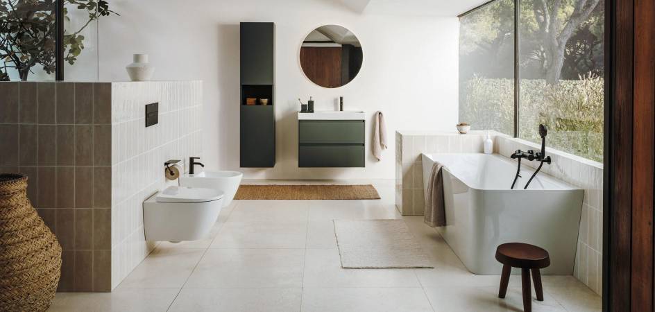 Reconnect with nature by choosing a green bathroom