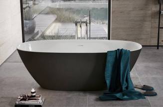 Inject colour into your bathroom with freestanding baths |  Roca
